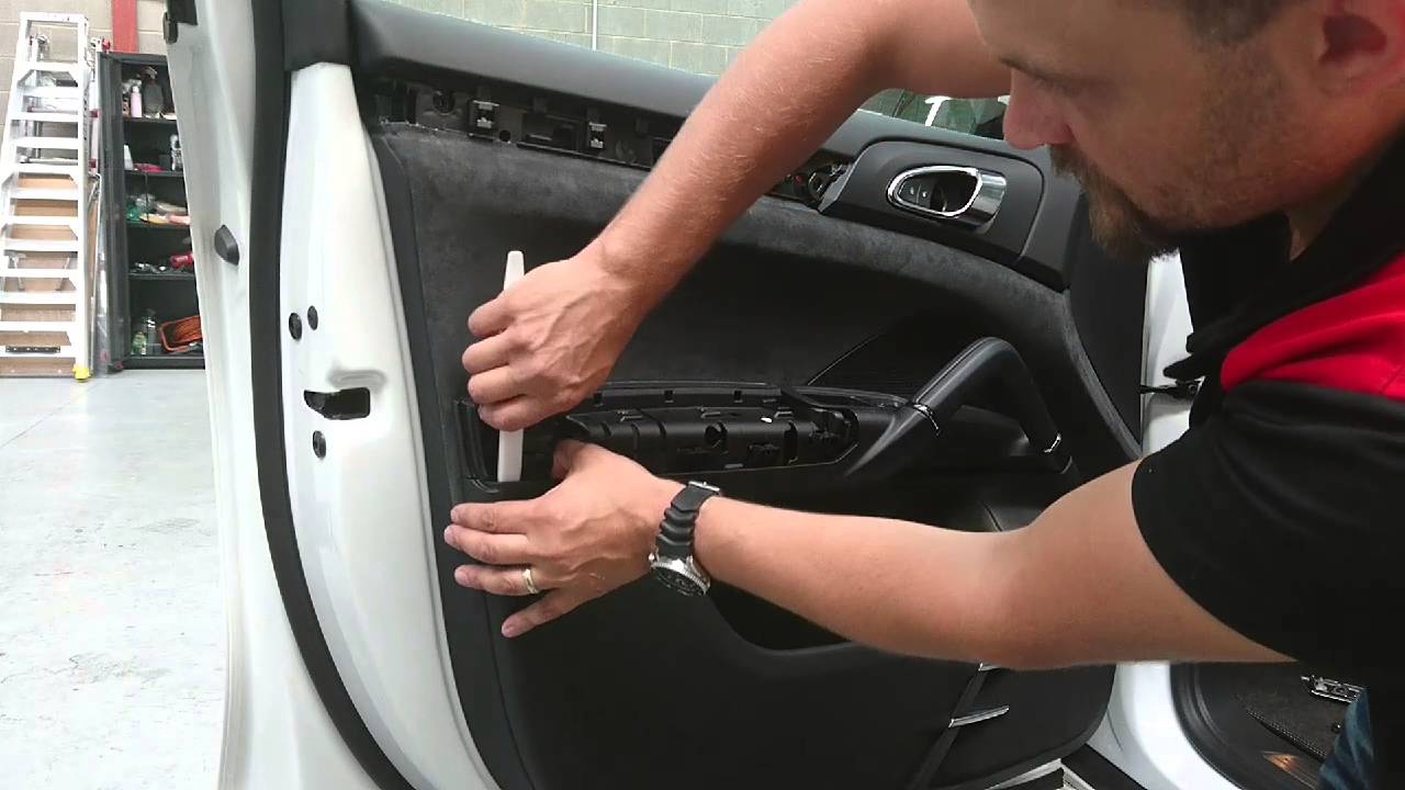 HOW TO: DIY - Panamera Door Panel Removal (2010-2014) - InsaneGarage.com