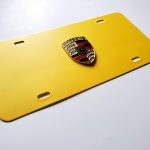 HOT! Porsche Panamera front vanity license plate - SALE!